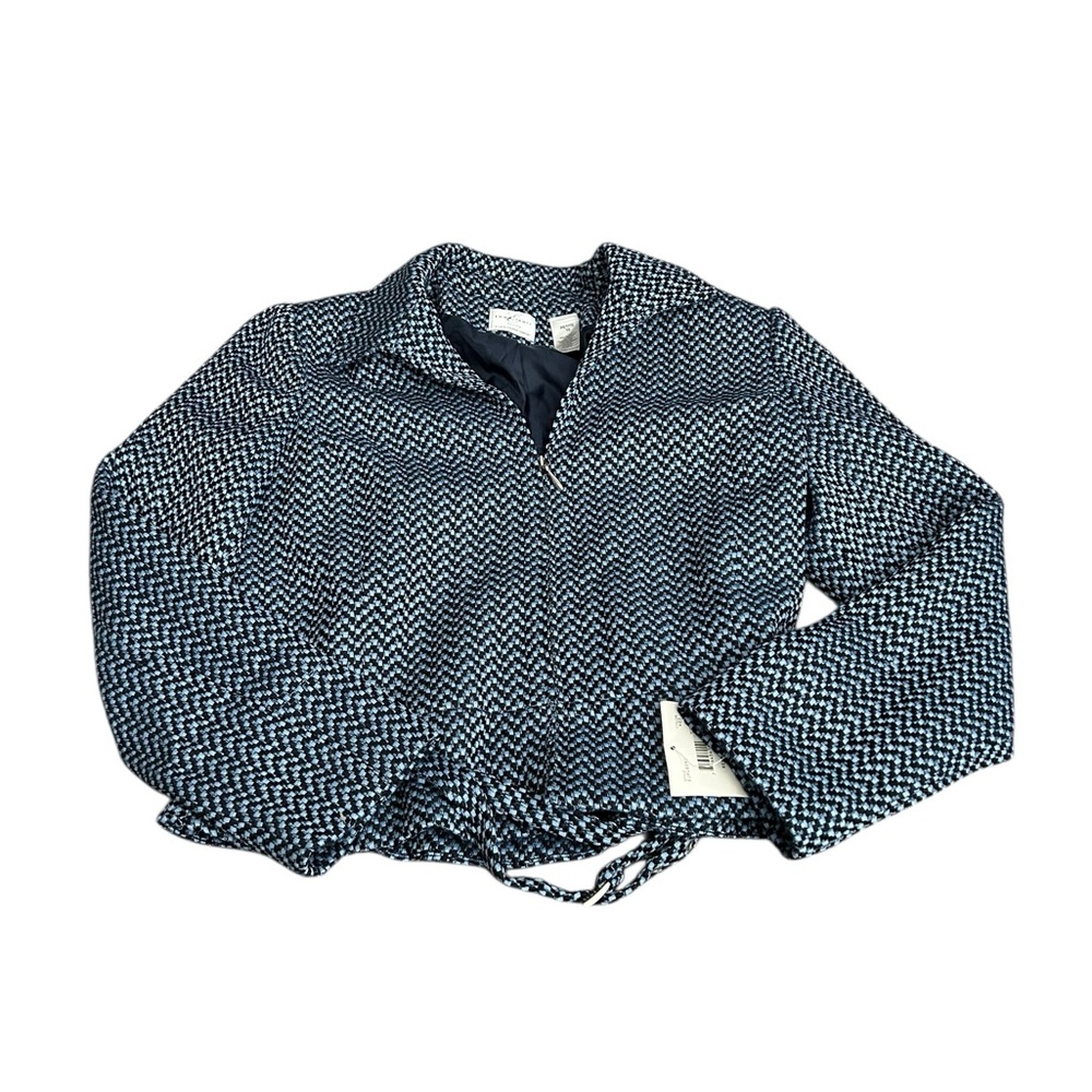 EMMA JAMES belted tweed jacket nwt